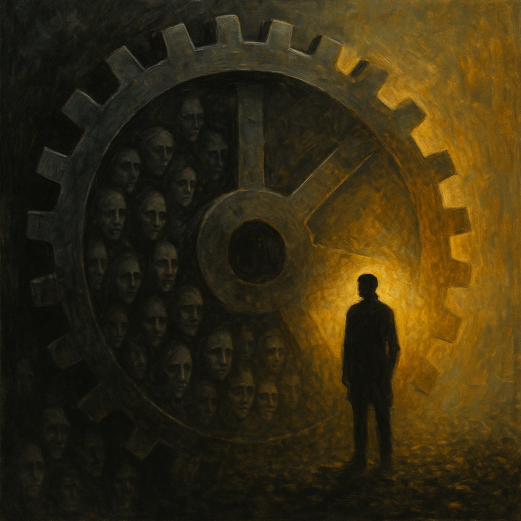 歴史の歯車の中の英雄と民衆。